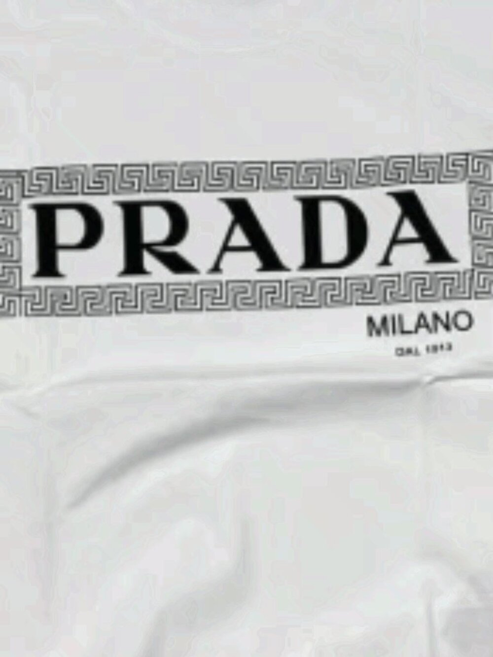 Milano Italy Luxury Designer Style Box Graphic T-Shirt White - Picture 2 of 2